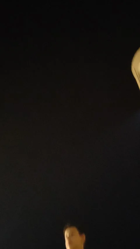 Night view of the center of one of the oldest cities in the world Stock Footage 320284433