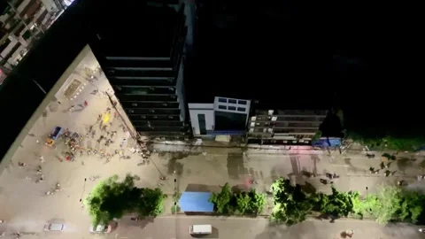 Night view at dhaka Video stock 285078735