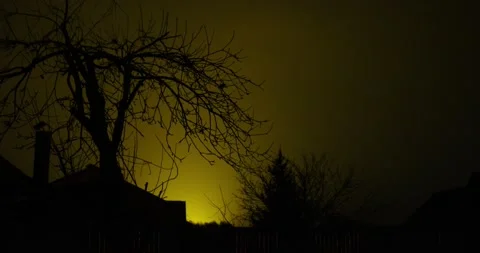 Night view Stock Footage 131142081