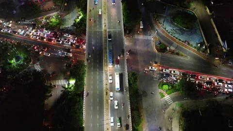 Night view of indian highway. Stockbeeldmateriaal 310166576