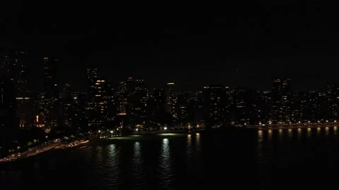 Night View of NAVY PIER: ONE OF CHICAGO'S TOP ATTRACTIONS Vídeos de archivo 202226739