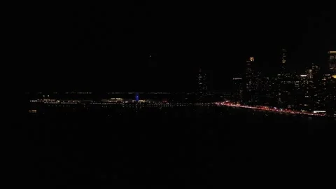 Night View of NAVY PIER: ONE OF CHICAGO'S TOP ATTRACTIONS Vídeos de archivo 202230653