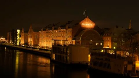 A night view Stock Photos