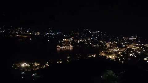 Night view of Udaipur city 库存影片 345704222
