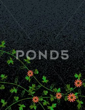 Night vine Stock Illustration