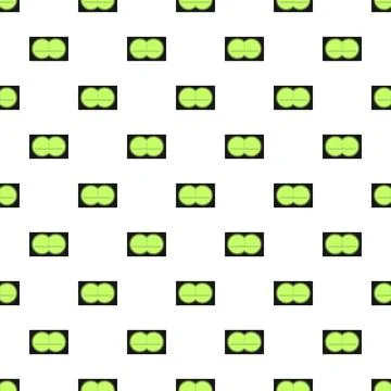 Night vision binocular view displaying seamless pattern Stock Illustration