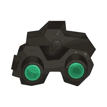 Night Vision illustration Stock Illustration