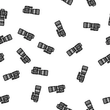 Night vision scope vector seamless pattern 스톡 일러스트