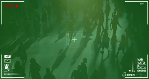 Night Vision Security Camera 4K stock video Stock Footage 181026697