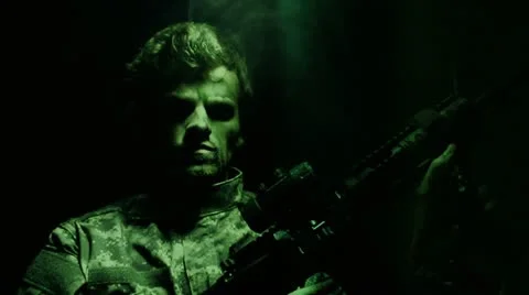 Night vision soldier Stock Footage 20472019