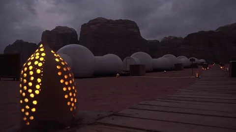 Night in Wadi Rum Stock-Footage 83613843