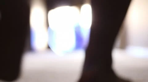 Night walk Stock Footage 10791820