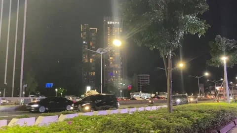 Night Walking #6 Stock Footage 236517279