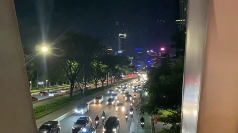 Night Walking #8 Stock Footage 236517575