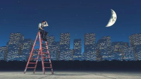 Night watch Stock Illustration