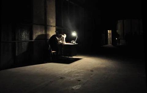 Night watchman Stock Photos