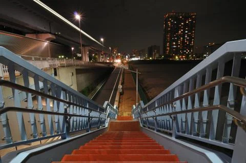 Night way Stock-Fotos