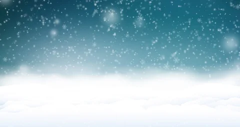 Night winter background with snowstorm. Stock Footage 119770494