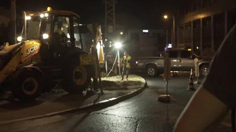 Night work Video stock 82400919