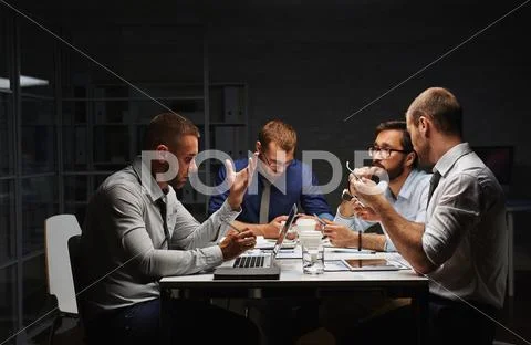 Night work Stock Photos