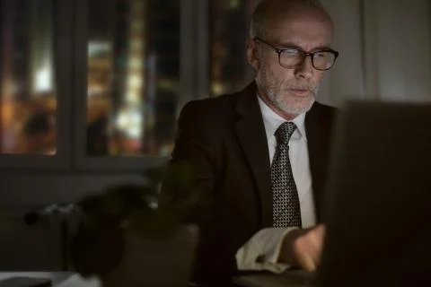 Night work Stock Photos