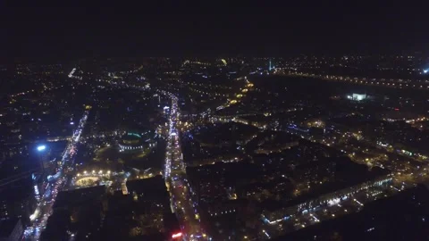 Night Yerevan 11 Video stock 337777857