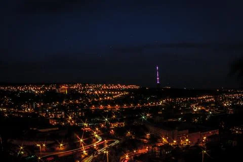 Night Yerevan Foto stock
