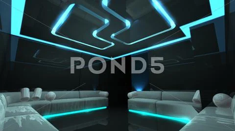 The nightclub for any luxury concept Stock Illustration