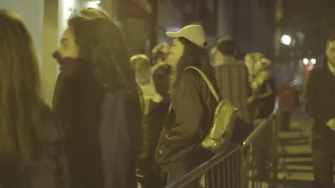 Nightclub queue slog 動画素材 71549728