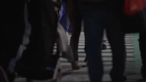 Nightfall in Buenos Aires Stock Footage 314483214