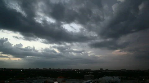 Nightfall over Miami Stock-Footage 830248