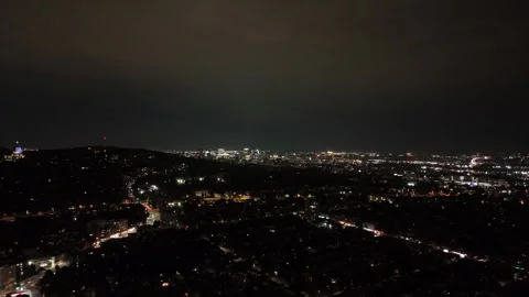 Nightime fireworks Stock Footage 280208112