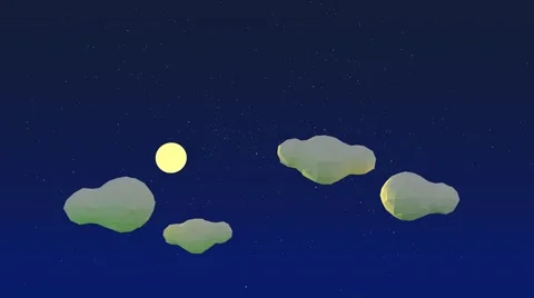 NightLandscapeSky Stock Footage 43326667