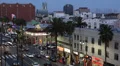 Nightlife Businesses Hollywood Boulevard Los Angeles Restaurants Nightclubs US HD Footage