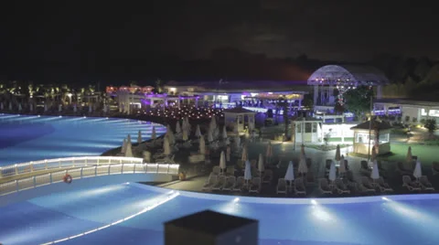 Nightlife Stock Footage 25295629