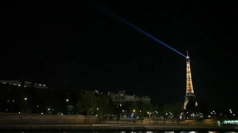 Nightly Paris Stock-Footage 38219478