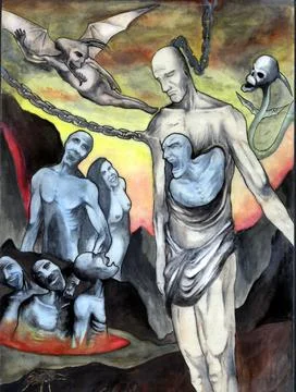 Nightmare #01 Stockillustratie