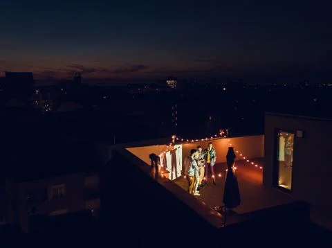 Nights to remember... Foto stock