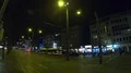 Nightshot city scenery with bus traffic in Brunswick city - Braunschweig 4k or 4k+ Resolution
