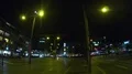 Nightshot city scenery with tram traffic in Brunswick city - Braunschweig 4k or 4k+ Resolution