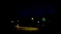 Nightshot street scenery with bus traffic in Brunswick city - Braunschweig 4k or 4k+ Resolution