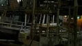 Nightshot tour boats anchored close up in a domestic indonesian harbor HD Footage