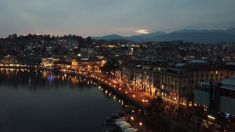 NightSky drone 動画素材 88022575