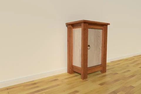 Nightstand Stock Illustration