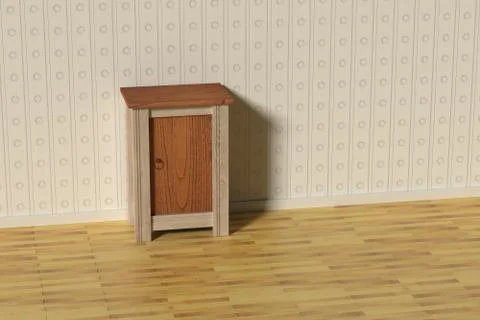 Nightstand Stock Illustration