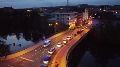 Nighttime demonstration Stock Footage 219380192