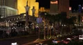 Nighttime Nightlife Nightfall Las Vegas Strip Venetian Hotel Entertainment Fun HD Footage