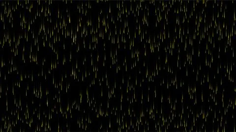 Nighttime Rainfall Over Cityscape with Bright Lights. 스톡 일러스트