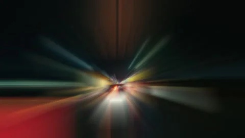 Nighttime Speed Drive Time-lapse Through Bengaluru City, India Stock Footage 258339599