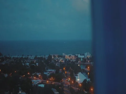 Nighttime timelapse of the city Stock Footage 75080519